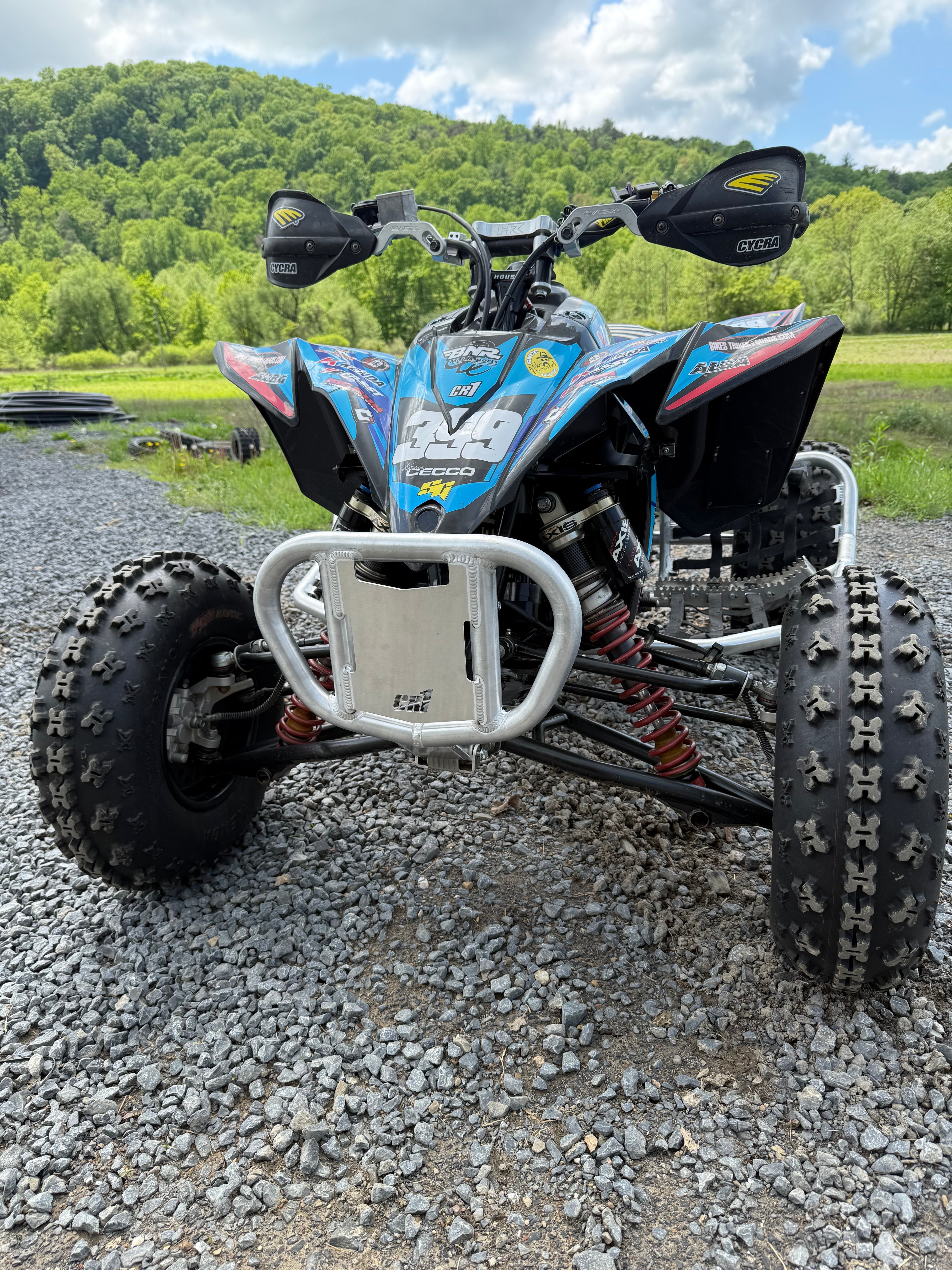 YAMAHA YFZ450R FRONT BUMPER - PHAT