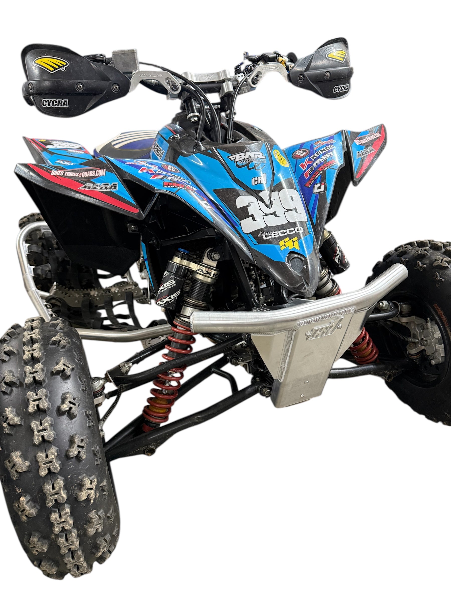 YAMAHA YFZ450R FRONT BUMPER - BULLHORN LOW