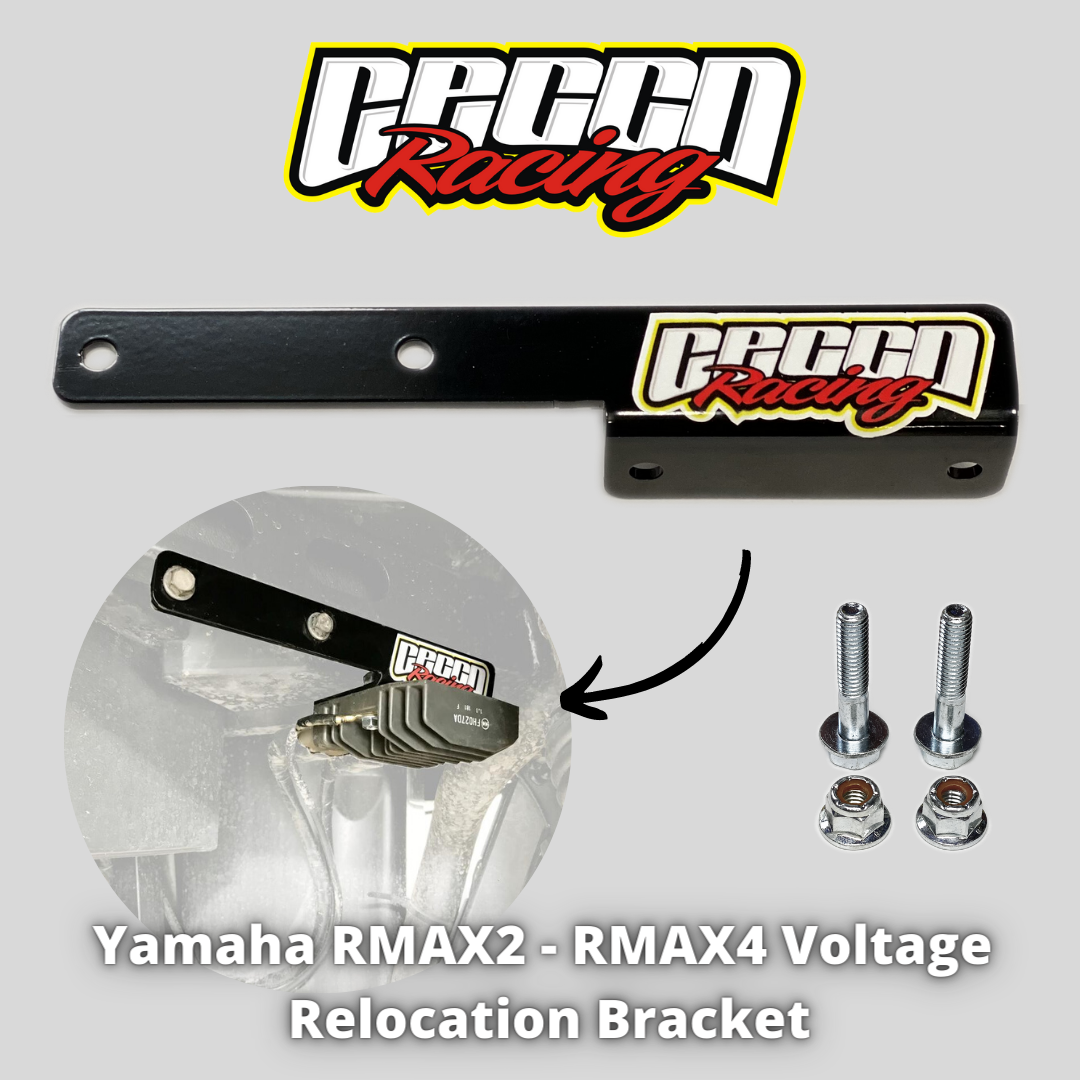 2021 YAMAHA RMAX2 / RMAX4 VOLTAGE REGULATOR RELOCATION BRACKET
