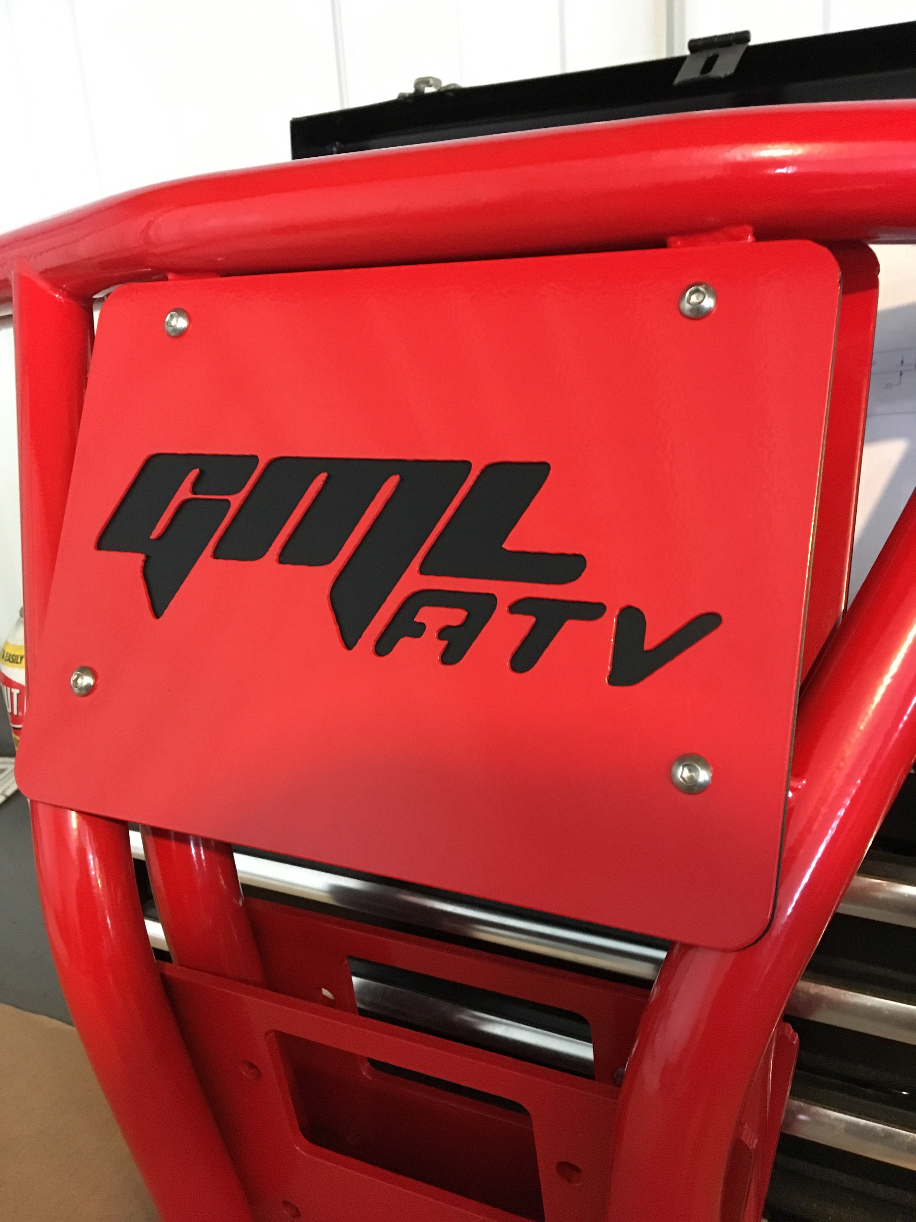 Renegade "Bulldozer" Bumper Replacement Grill Guard / Number Plate