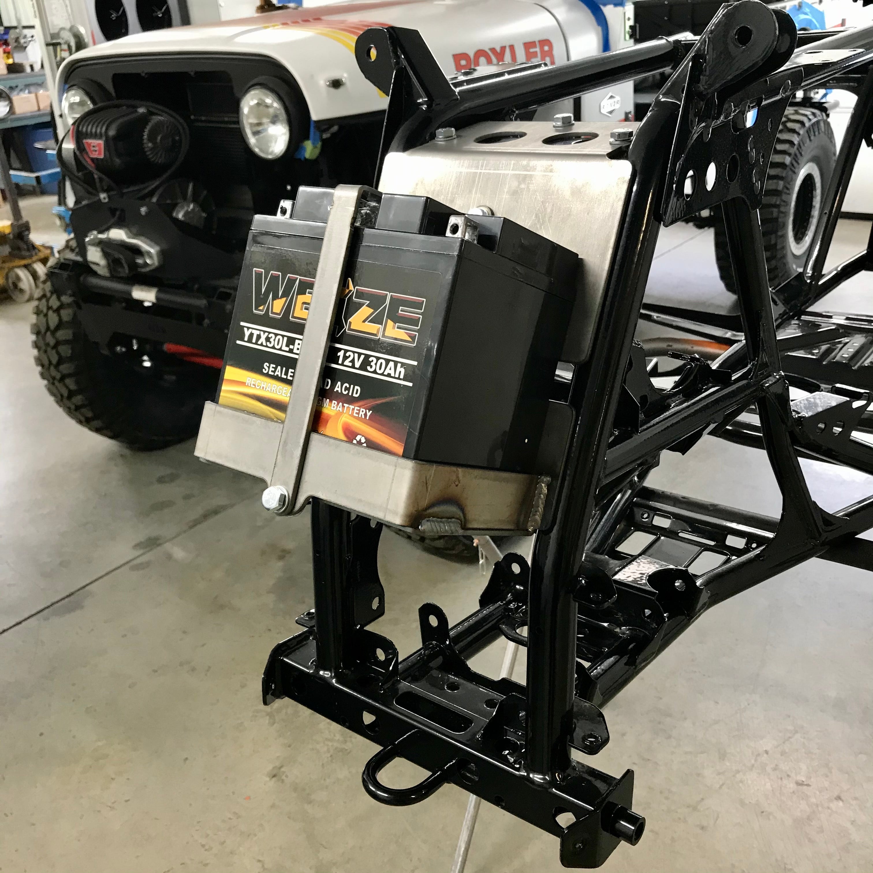 POLARIS SPORTSMAN / SCRAMBLER XP "BIG" BATTERY RELOCATE (YTX30L-BS) 2010-2021