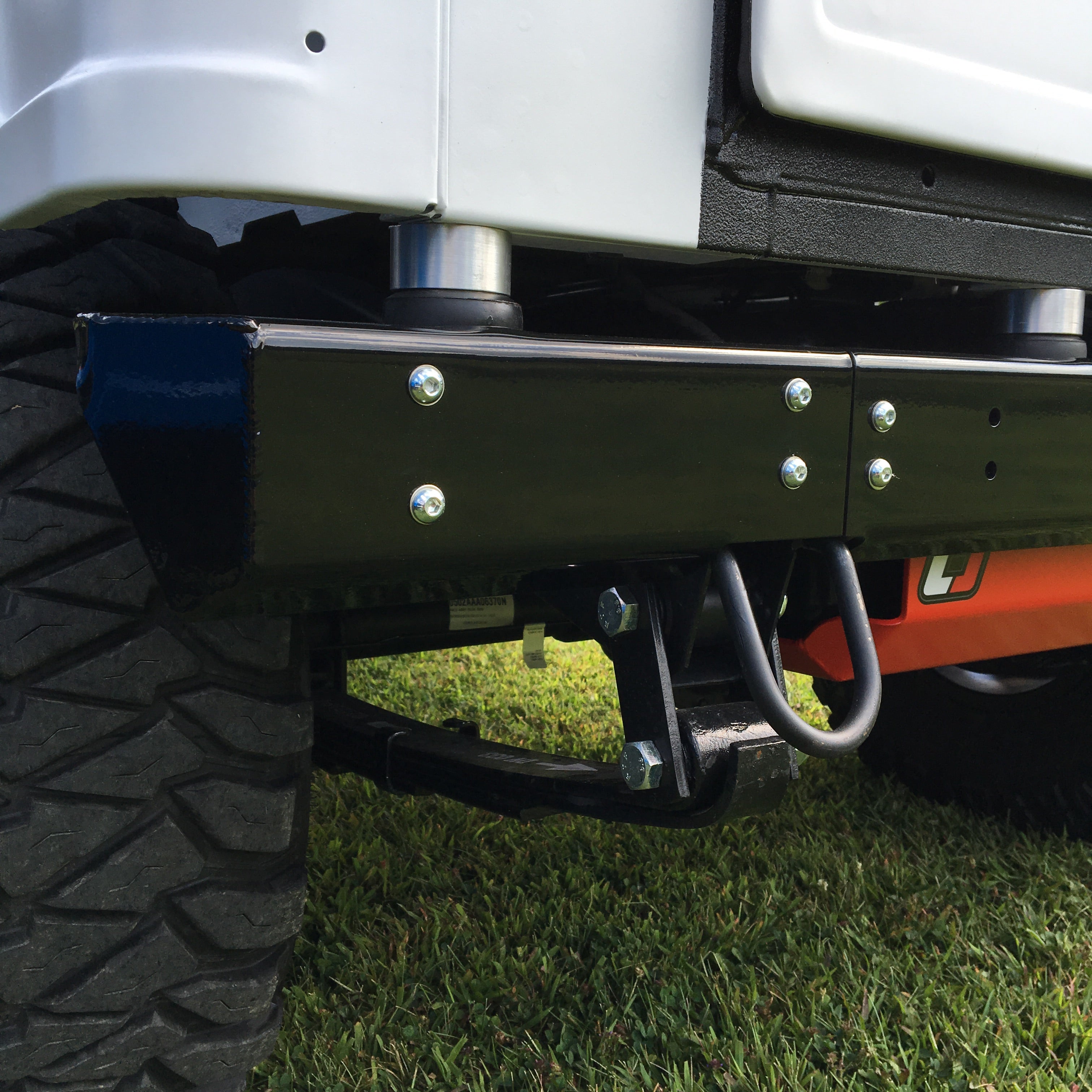 ROXOR REAR BUMPER END CAPS
