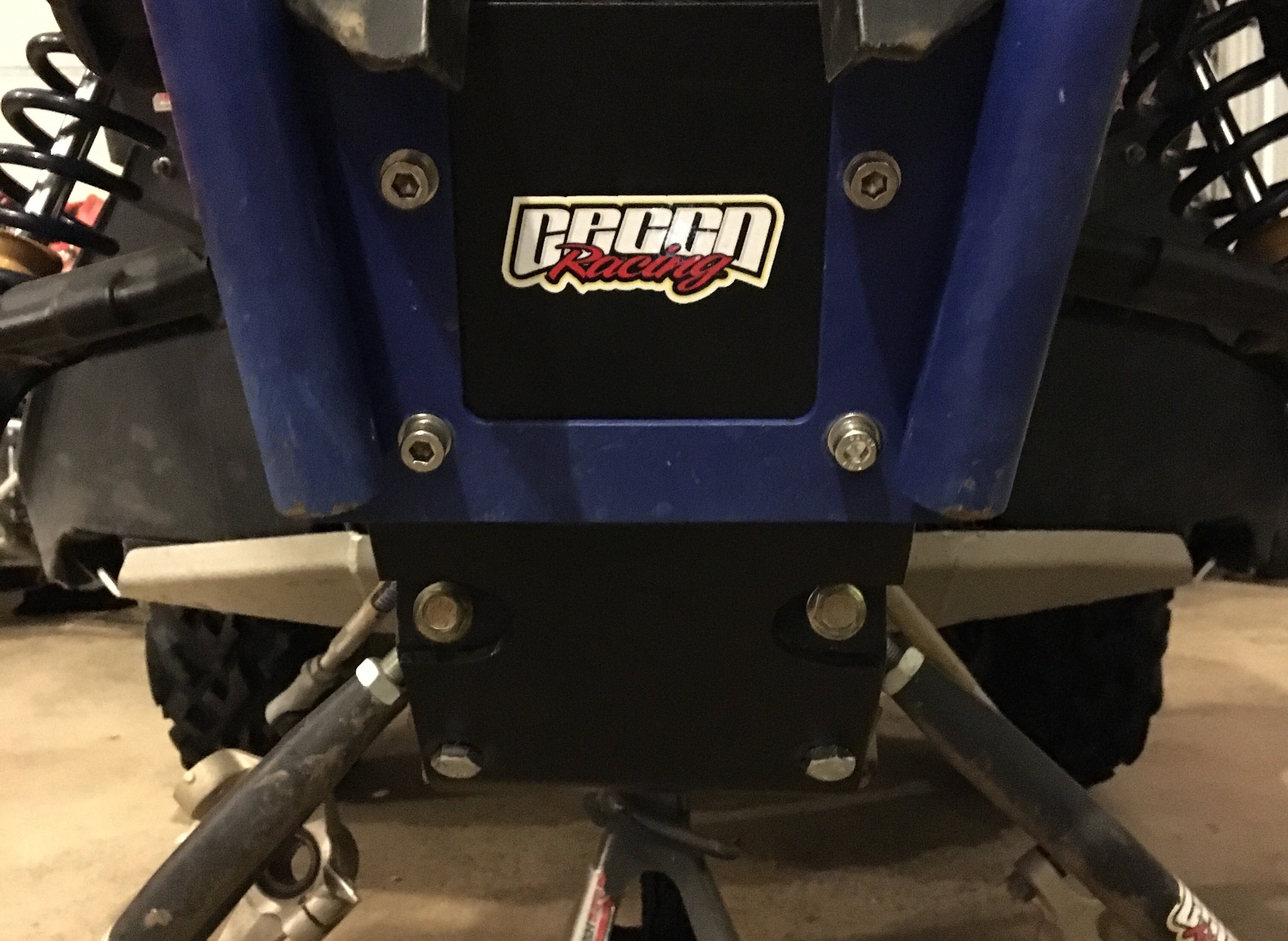 CAN AM RENEGADE G2 RACE / NON-WINCH BULLDOZER BUMPER MOUNT